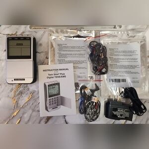 Digital TENS/EMS Device with Accessories